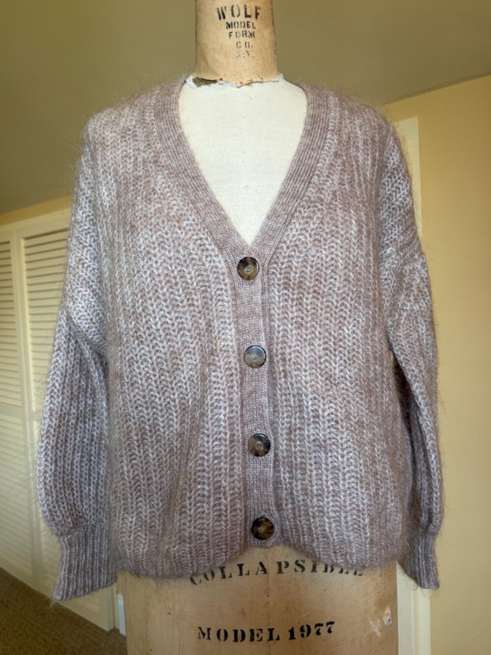 Sezane Basile Cardigan Sweater XS